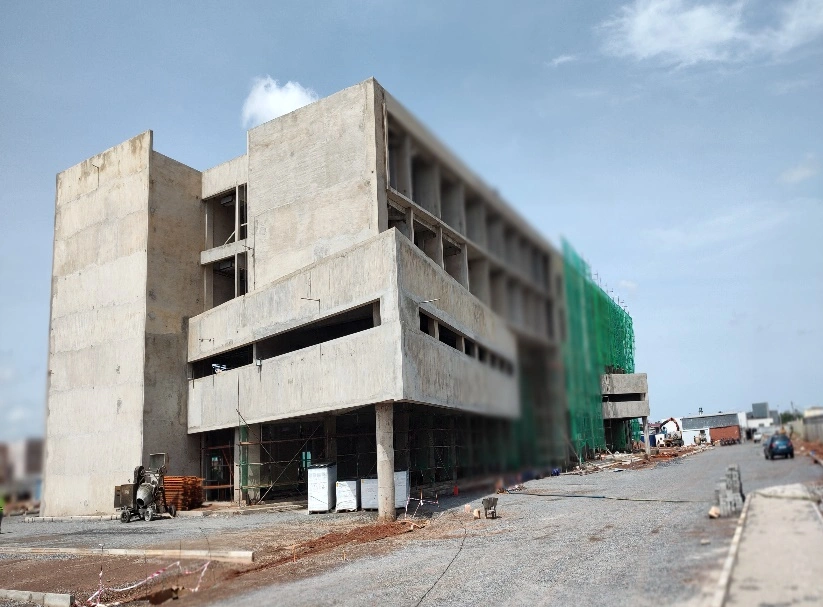 Hôtel Laméssin en construction